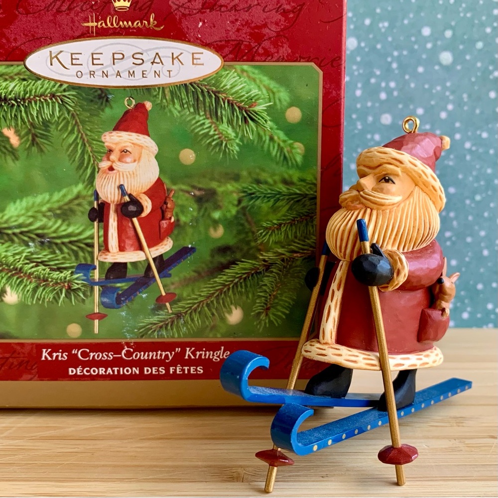 Hallmark Keepsake Ornament * Kris “Cross-Country” Kringle * 2000